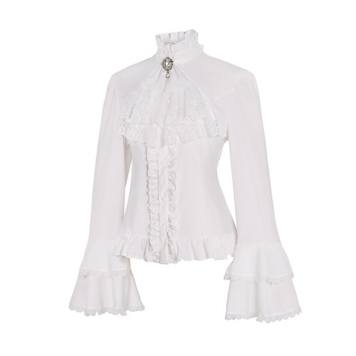 Women victorian blouse shirt - women,