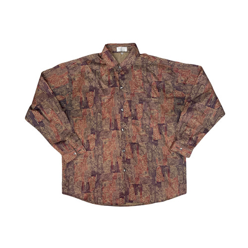 Vintage 90s thai silk xxl - vintage,