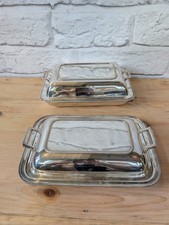 Pair of Edwardian Silver