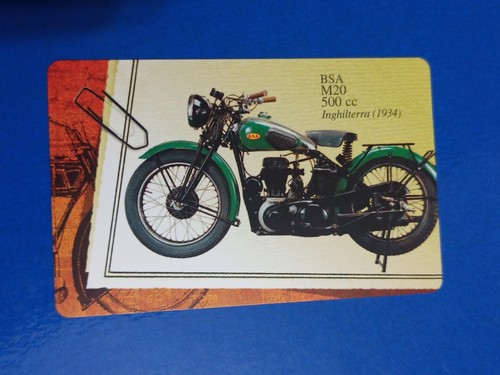 Motorcycle phone card - phone, card"bsa