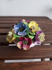 Vintage, Rare, English Aristocrat Florals Bone China Anemone Posy Bowl. Exc Cond