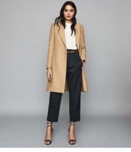 Reiss erin wool blend coat - erin, in