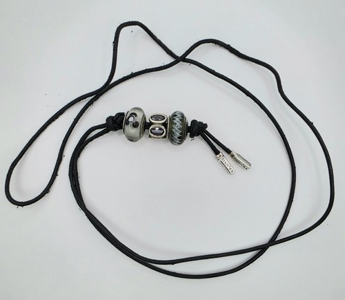 Retired pandora black - black, leather