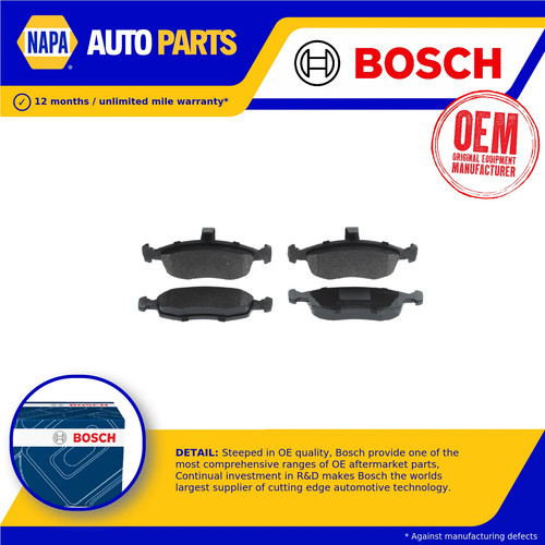 Brake pads set fits fiat - set,