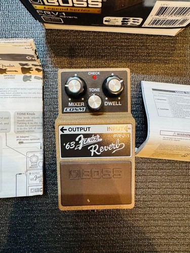 Boss frv fender - frv-1, reverb