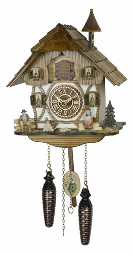 Quartz cuckoo clock black - cuckoo,