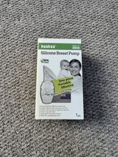Haakaa Manual Breast Pump 100ml Silicone, Clear, BPA-Free, Gen 1