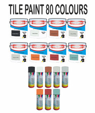 TILE Paint Kitchen Bathrooms wall high Adhesion Utility hall porch spray brush