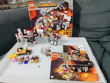 Lego Minecraft The Red Stone Battle 21163 With Instructions and box 