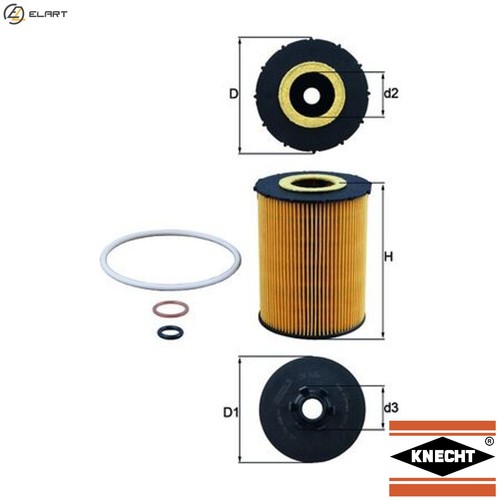 Oil filter 636d - 636d, morgan