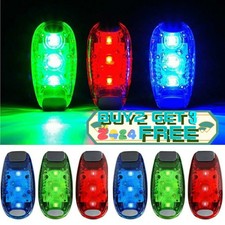 LED Safety Light Night Clip Waterproof Flashing Running Walking Cycling Bike