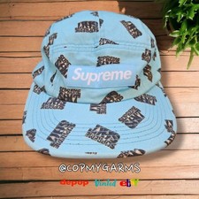 Supreme Sh*t SS17 5 Panel Camp Cap Light Blue - Unisex