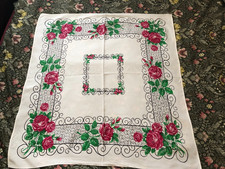 vintage 1950's Spanish roses