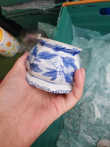 Vintage blue and white - vintage,