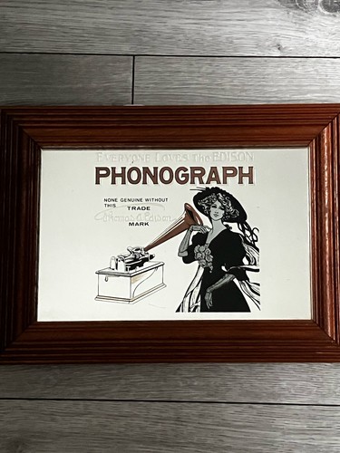 Vintage advertising mirror - vintage,