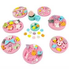 UK SELLER! Cute Pink Silicone Moulds! Sweets Cake Chocolate Dessert Stencil Mold