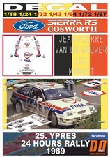 DECAL FORD SIERRA RS COSWORTH
