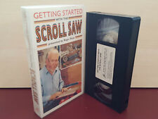 Getting Started with The Scroll Saw - Roger Buse - PAL VHS Video Tape (H45)
