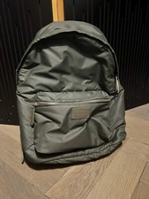 JEM + Bea Jamie designer eco changing bag backpack  khaki green
