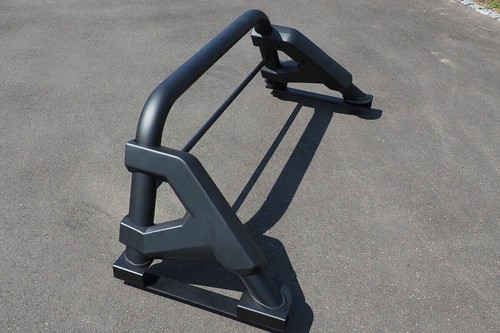 Isuzu dmax black roll bar - isuzu,