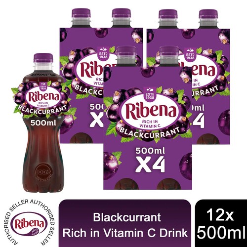 Ribena blackcurrant juice - ribena,