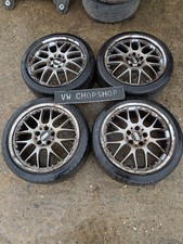 BBS 5x112 RX501 RARE 2 Piece Split Rim Alloy Wheels 18" With Tyres