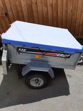 All New 650GSM Hardwearing Trailer Cover For Erde102,Daxara 107 (110 x 90 x 8cm)