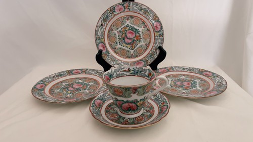 Early chinese guangcai - 5p,