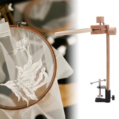 Adjustable wooden embroidery - wooden,