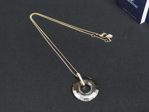 Swarovski rhinestone necklace - rhinestone,