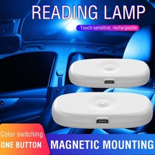 Car USB Rechargeable LED Interior Ceiling Roof Reading Light Wireless Dome Light