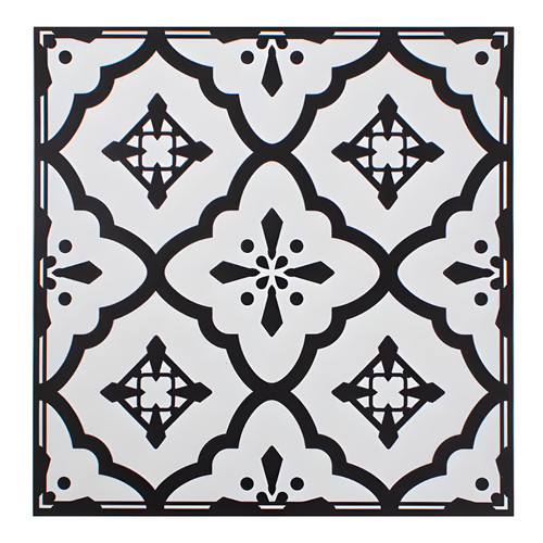 Vinyl floor tiles - tiles, white