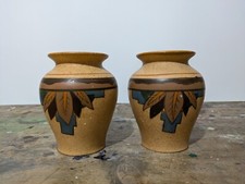 2x Art Deco Vase Brentleigh