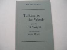 TALKING TO WEEDS Kit Wright Lino cuts Julie Orpen Happy Dragons Press 2014