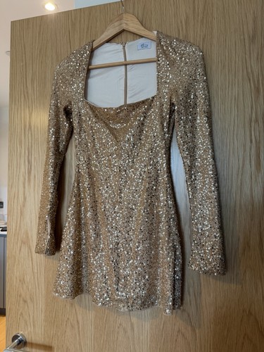 Polly gold sequin square - polly,