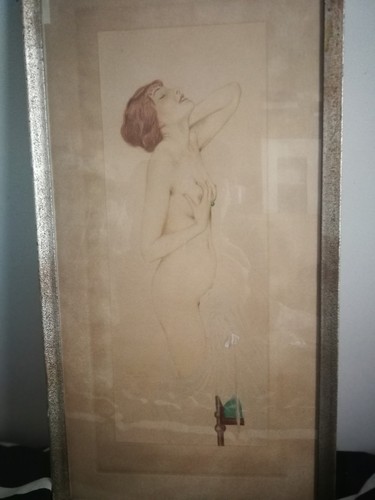 Stunning original art nouveau - art,