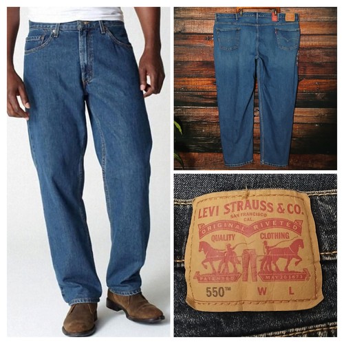 Levis 550 jeans - levis, big