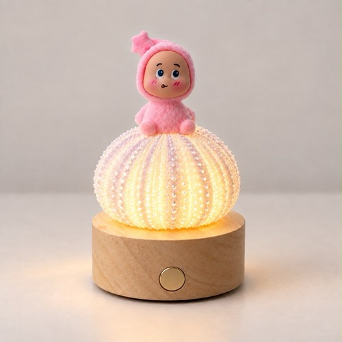 Cute baby doll led night - doll,