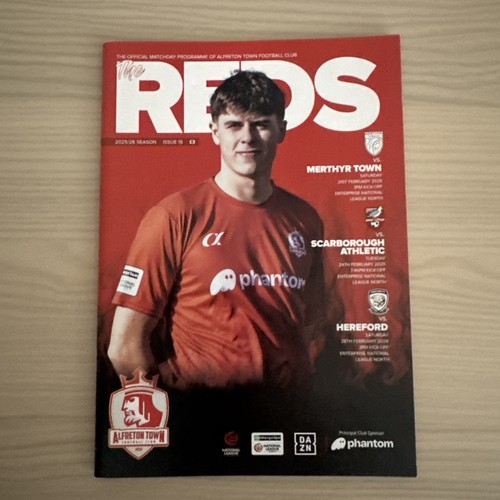 2025 alfreton town v - 2025/26,