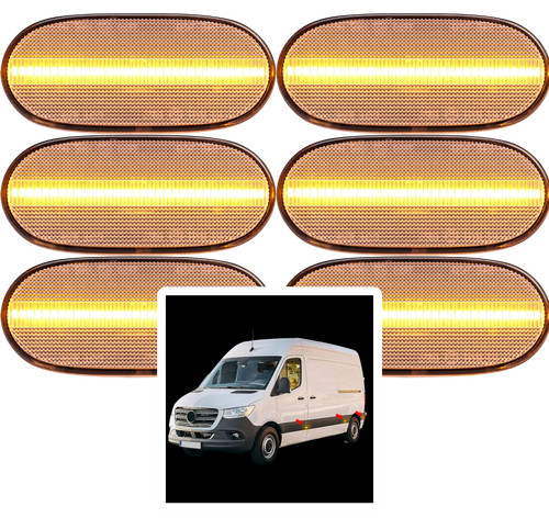 Led side marker repeaters - side,