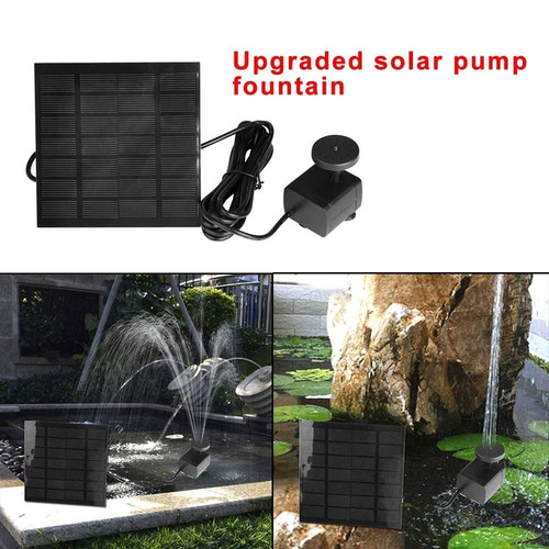 Solar panel powered water - panel,
