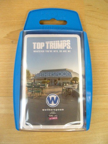 Wetherspoons top trumps - trumps,