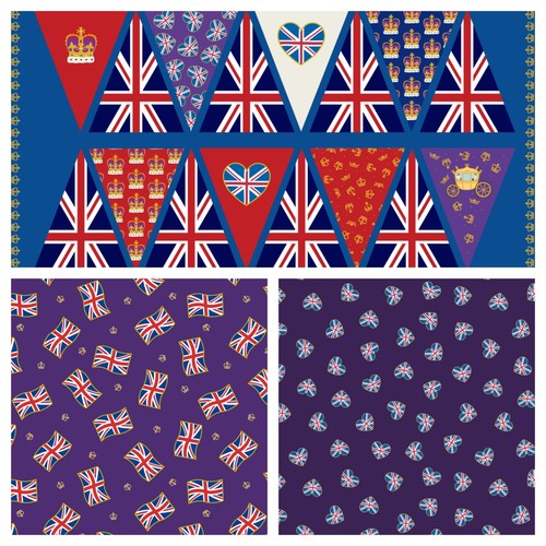 British fabric union jack - british,