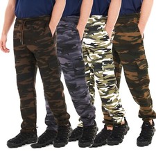 Mens Cargo Combat Camouflage