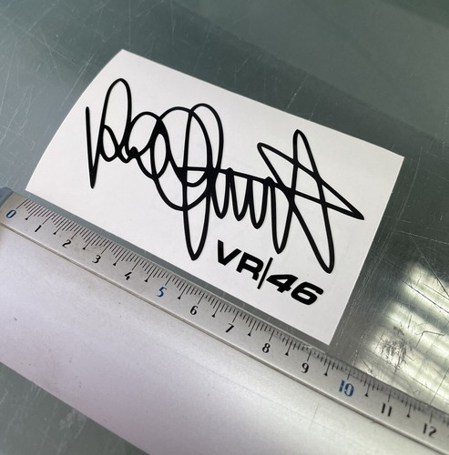 Rossi signature sticker - signature,
