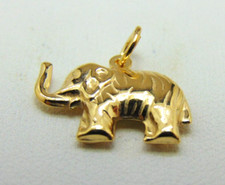 9ct Gold Elephant Pendant
