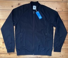 BNWT Adidas Originals Black SST TT Track Top size medium 21” P2P firebird tonal