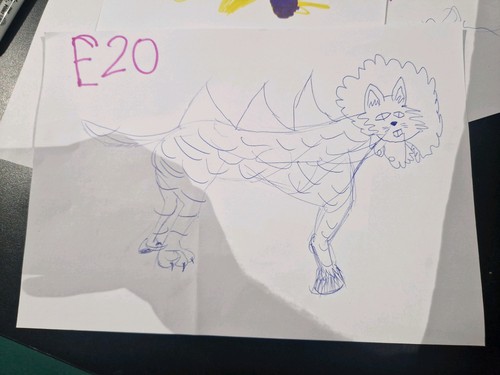Cat horse dog fish lion - cat,