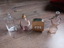 Empty perfume bottles X 4-Jean