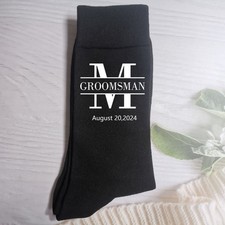 Personalised Best Man Socks
